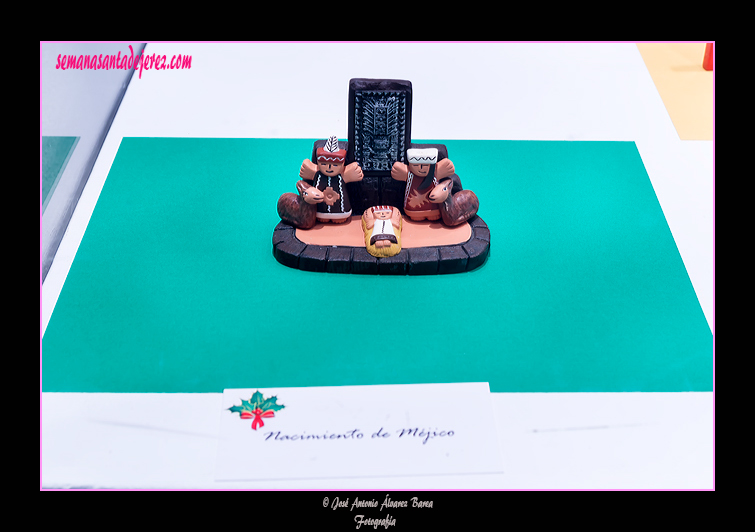 Nacimiento de México (Exposición "Belenes del Mundo" - Academia de San Dionisio)