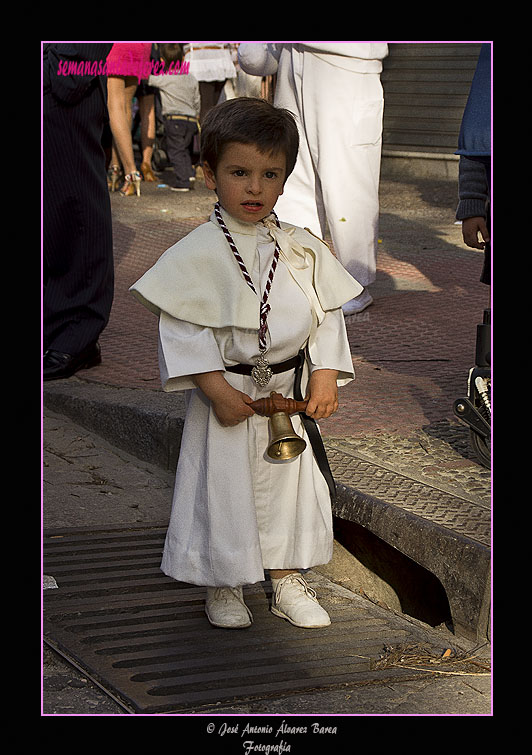 Pequeño nazareno de la Hermandad del Transporte