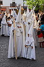 Nazarenos de la Hermandad del Transporte