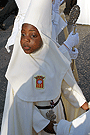 Pequeño nazareno de la Hermandad del Transporte