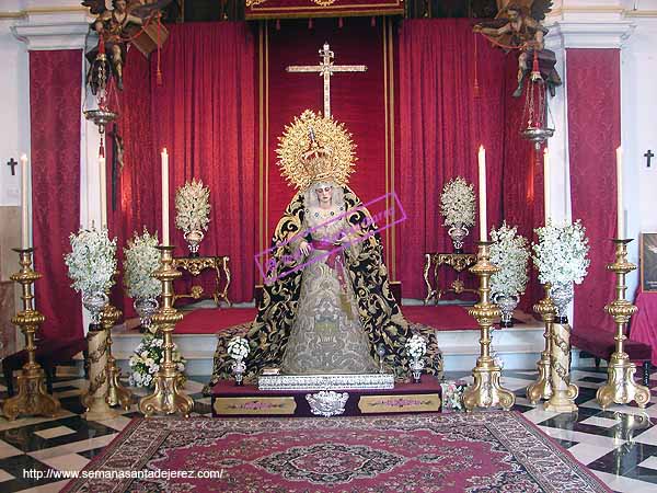 Besamanos de María Santísima de la Paz en su Mayor Aflicción (4 de marzo de 2007)