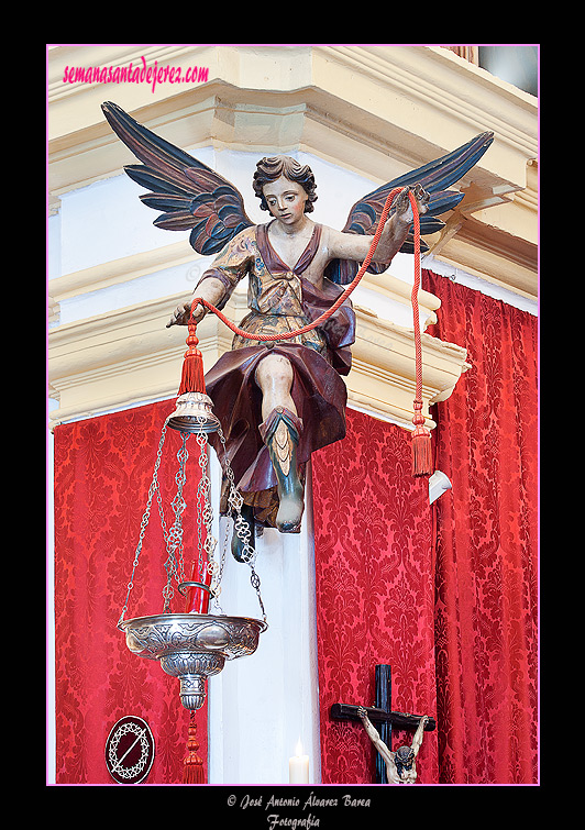 Angel lamparario (Capilla de los Desamparados)