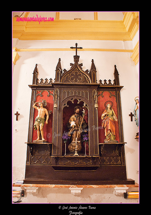 Retablo lateral de San José (Capilla de los Desamparados)