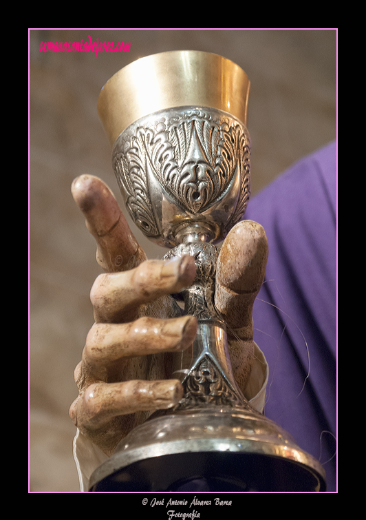 Mano derecha del Señor de la Sagrada Cena