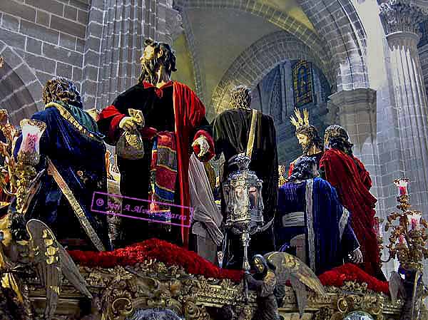 Paso de Misterio de la Sagrada Cena