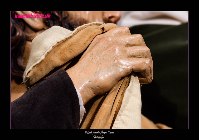 Mano derecha de San Felipe (Paso de Misterio de la Sagrada Cena)
