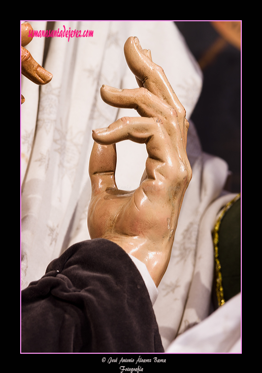 Mano izquierda de San Felipe (Paso de Misterio de la Sagrada Cena)