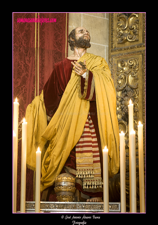 San Pedro (Paso de Misterio de la Sagrada Cena)