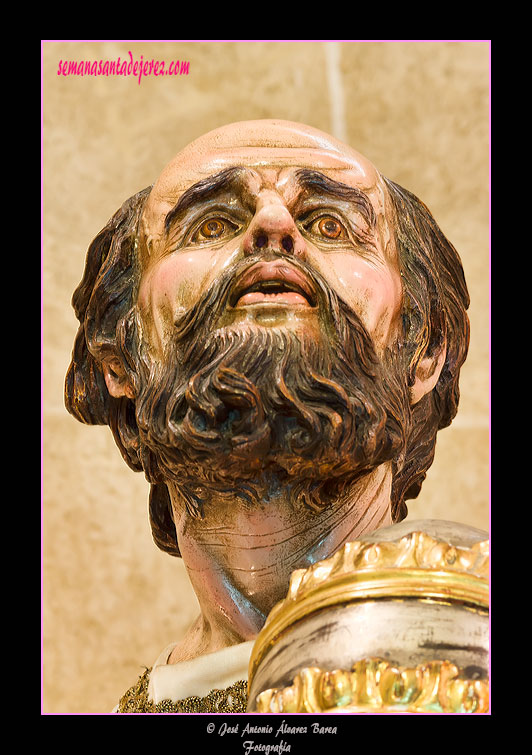 San Pedro (Paso de Misterio de la Sagrada Cena)