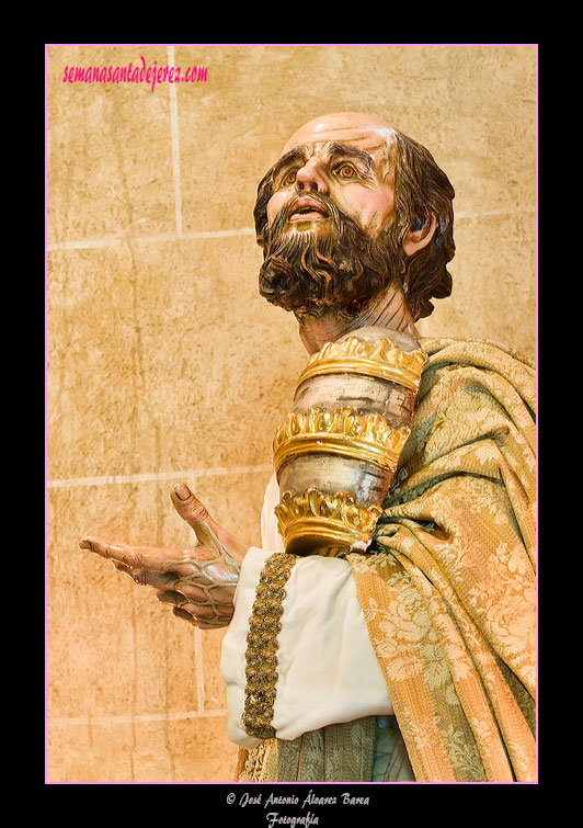 San Pedro (Paso de Misterio de la Sagrada Cena)