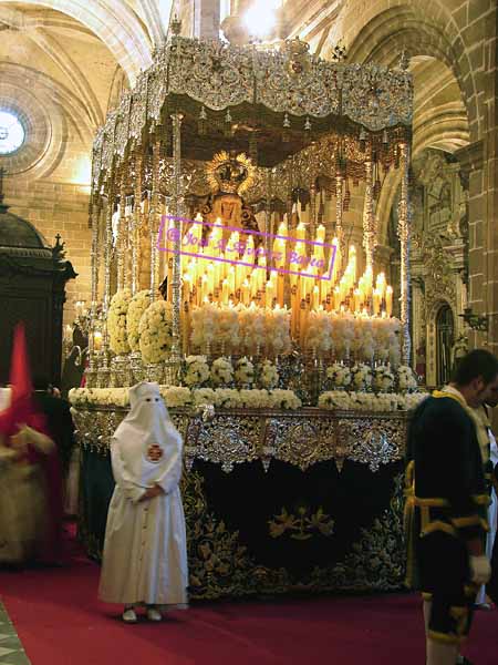Paso de Palio de Santa Maria de la Paz