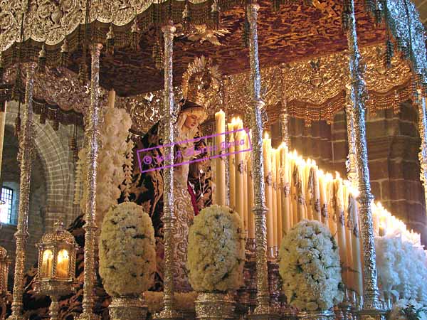 Paso de Palio de Santa Maria de la Paz