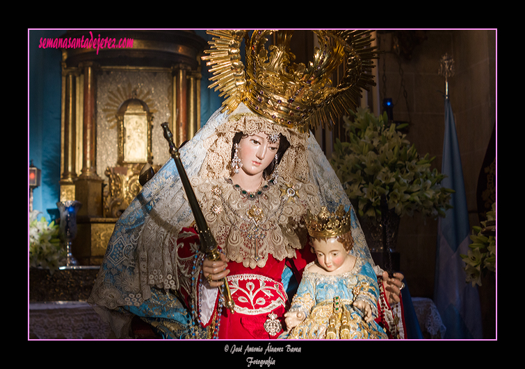 Santa Maria de la Paz y Concordia en sus Misterios Gloriosos (Iglesia de San Marcos)