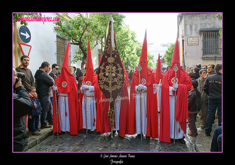 Presidencia del Estandarte de la Hermandad de la Sagrada Cena