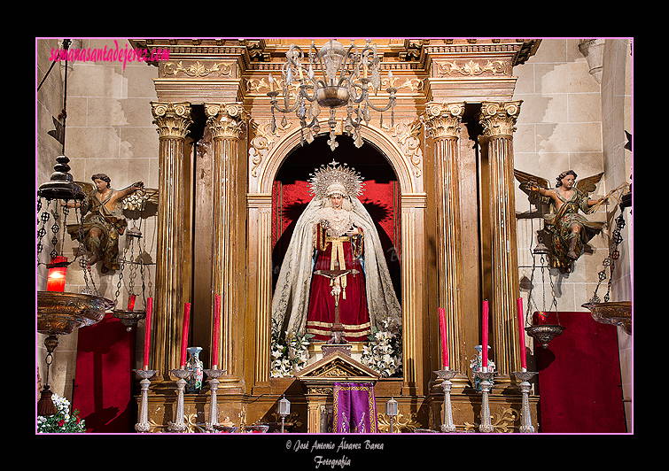 Cuerpo del Retablo de Santa María de la Paz (Iglesia de San Marcos)