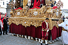 Lateral de la canastilla del Paso de Misterio de la Sagrada Cena de Nuestro Señor Jesucristo