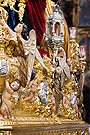 Lateral de la canastilla del Paso de Misterio de la Sagrada Cena de Nuestro Señor Jesucristo