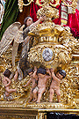 Detalle de la canastilla del Paso de Misterio de la Sagrada Cena de Nuestro Señor Jesucristo