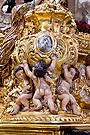 Detalle de la canastilla del Paso de Misterio de la Sagrada Cena de Nuestro Señor Jesucristo