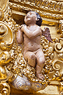 Angelito en la canastilla del Paso de Misterio de la Sagrada Cena de Nuestro Señor Jesucristo