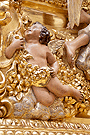 Angelito en la canastilla del Paso de Misterio de la Sagrada Cena de Nuestro Señor Jesucristo