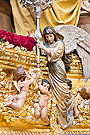 Angelitos en la canastilla del Paso de Misterio de la Sagrada Cena de Nuestro Señor Jesucristo