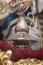 Jarra y palangana para el Lavatorio de Pies en el Paso de Misterio de la Sagrada Cena de Nuestro Señor Jesucristo