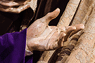 Mano izquierda de Santiago (Paso de Misterio de la Sagrada Cena)