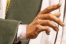 Mano derecha de Santo Tomás (Paso de Misterio de la Sagrada Cena)