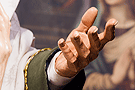 Mano izquierda de Santo Tomás (Paso de Misterio de la Sagrada Cena)