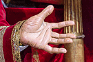 Mano izquierda de San Bartolomé (Paso de Misterio de la Sagrada Cena)