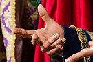 Mano derecha de Santiago el Menor (Paso de Misterio de la Sagrada Cena)