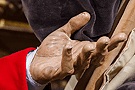 Mano izquierda de San Judas Tadeo (Paso de Misterio de la Sagrada Cena)