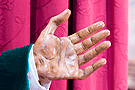 Mano izquierda de San Andrés (Paso de Misterio de la Sagrada Cena)