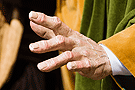 Mano izquierda de San Mateo (Paso de Misterio de la Sagrada Cena)