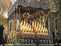Paso de Palio de Santa María de la Paz
