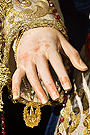 Mano derecha de Santa María la Paz