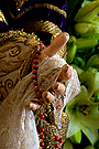 Mano izquierda de Santa María la Paz