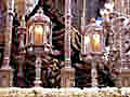 Faroles entrevarales del Paso de Palio de Santa María de la Paz