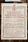 Convocatoria de Cultos de la Hermandad de la Sagrada Cena 2012