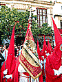 Estandarte del Grupo Joven de la Hermandad de la Sagrada Cena