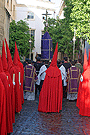 Cruz Parroquial con manguilla de la Hermandad de la Sagrada Cena
