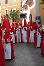 Presidencia del Banderín conmemorativo del XXV aniversario de la reorganización de la Hermandad de la Sagrada Cena