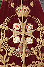 Escudo del Estandarte de la Hermandad de la Sagrada Cena