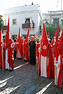 Presidencia del Paso de Palio de la Hermandad de la Sagrada Cena