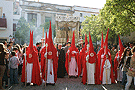 Presidencia del Paso de Palio de la Hermandad de la Sagrada Cena