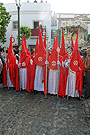 Presidencia del Paso de Palio de la Hermandad de la Sagrada Cena