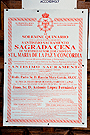 Convocatoria de Cultos de la Hermandad de la Sagrada Cena 2011