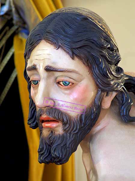 Mano izquierda de Simón de Cirene (Paso de Misterio de Nuestro Padre Jesús de las Misericordias)