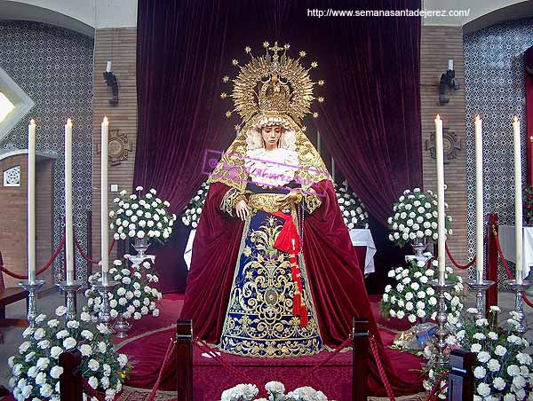 Besamanos de María Santísima de la Candelaria (8 de febrero de 2004)